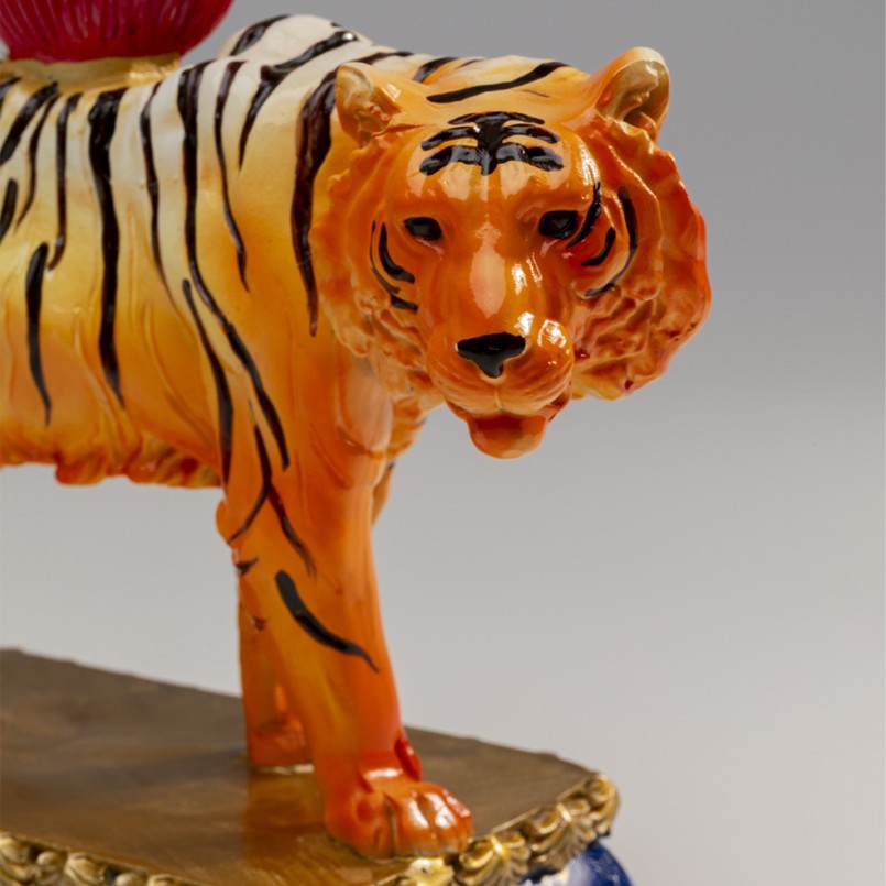 Candle Holder tiger 43cm Kare Design