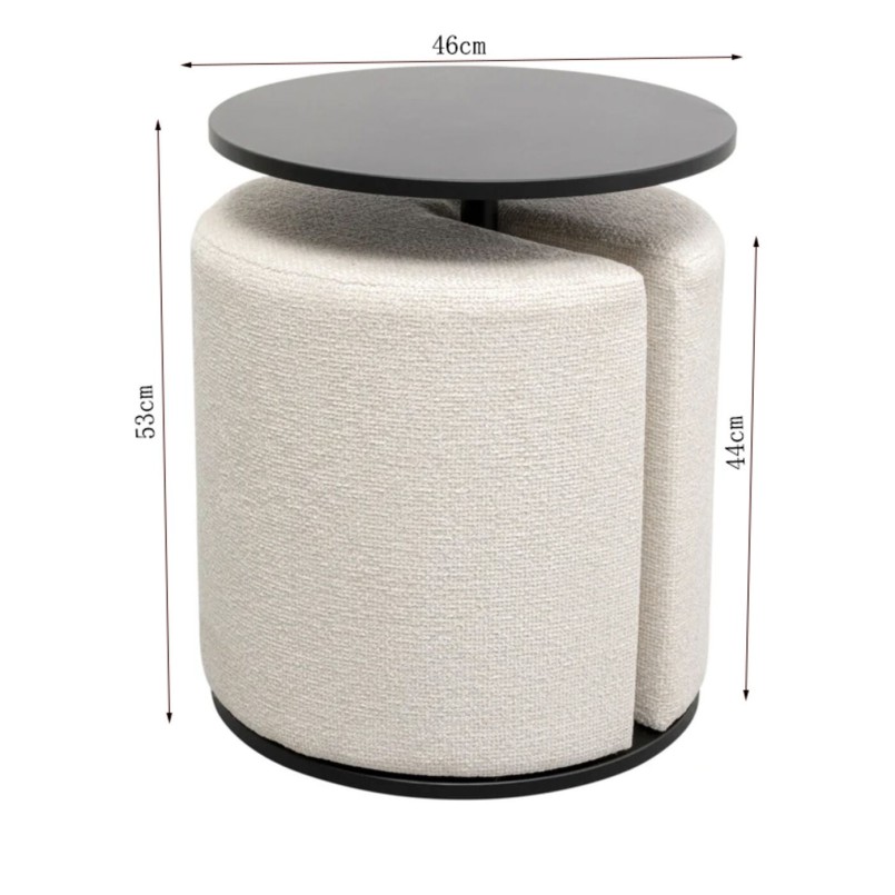 Side table and stool - Better Together - Kare Design