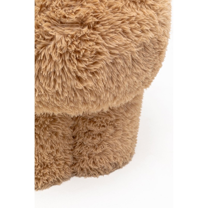 Kruk Softy Ø49cm taupe Kare Design