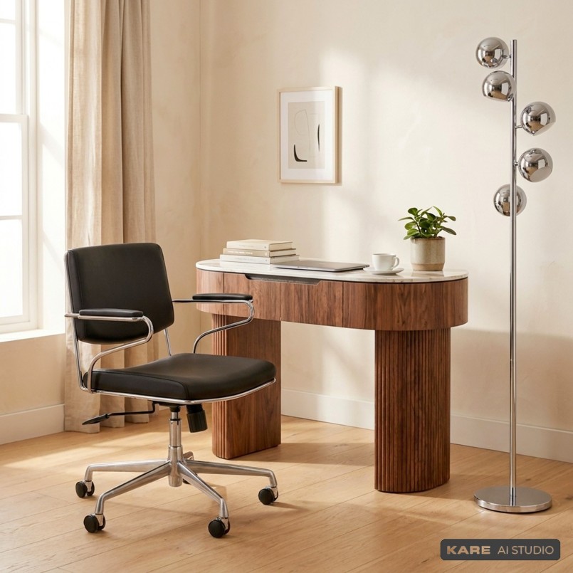 Desk Ruben 140x70cm Kare Design