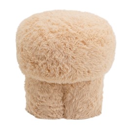 Stool Softy Ø49cm beige Kare Design