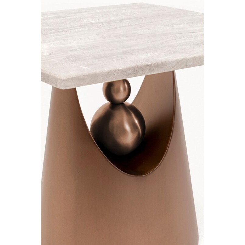 Bijzettafel Geraldo 50x50cm Kare Design