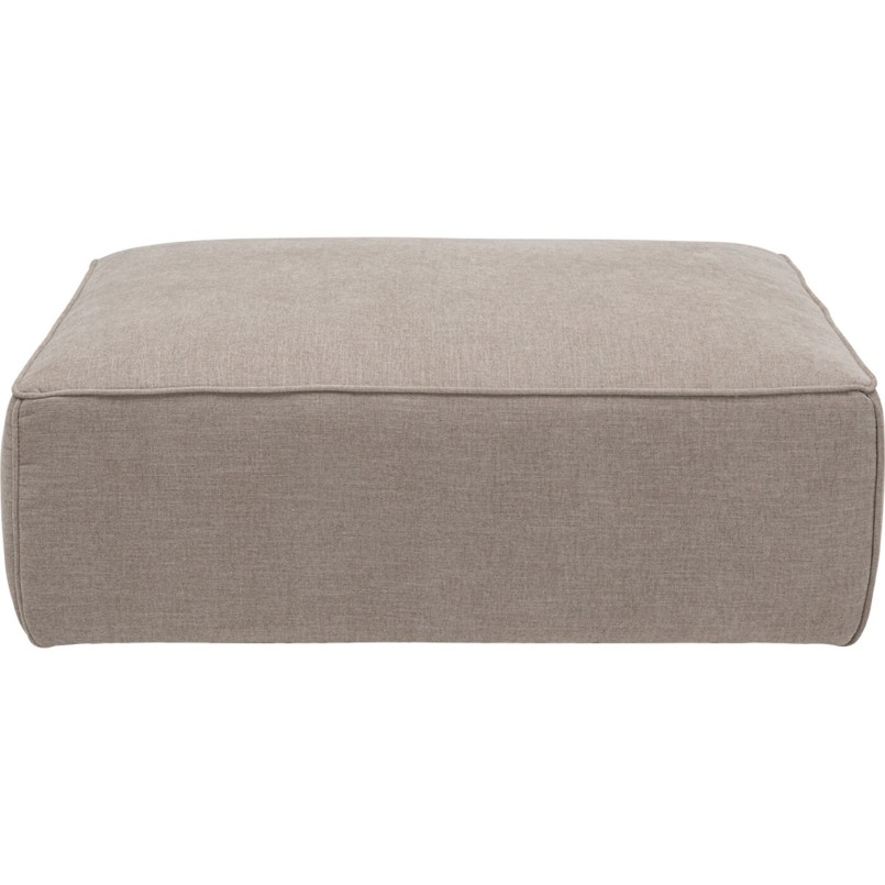 Elément pouf Cubetto 110x80cm taupe