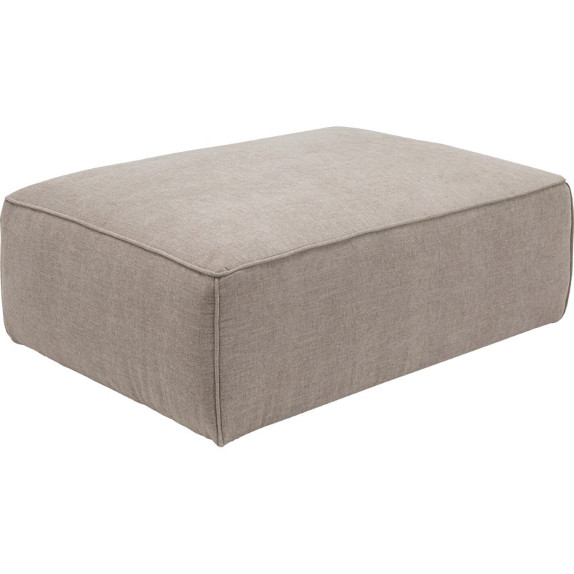 Elément pouf Cubetto 110x80cm taupe
