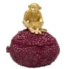 Rode doos met gouden aap - Kare Design