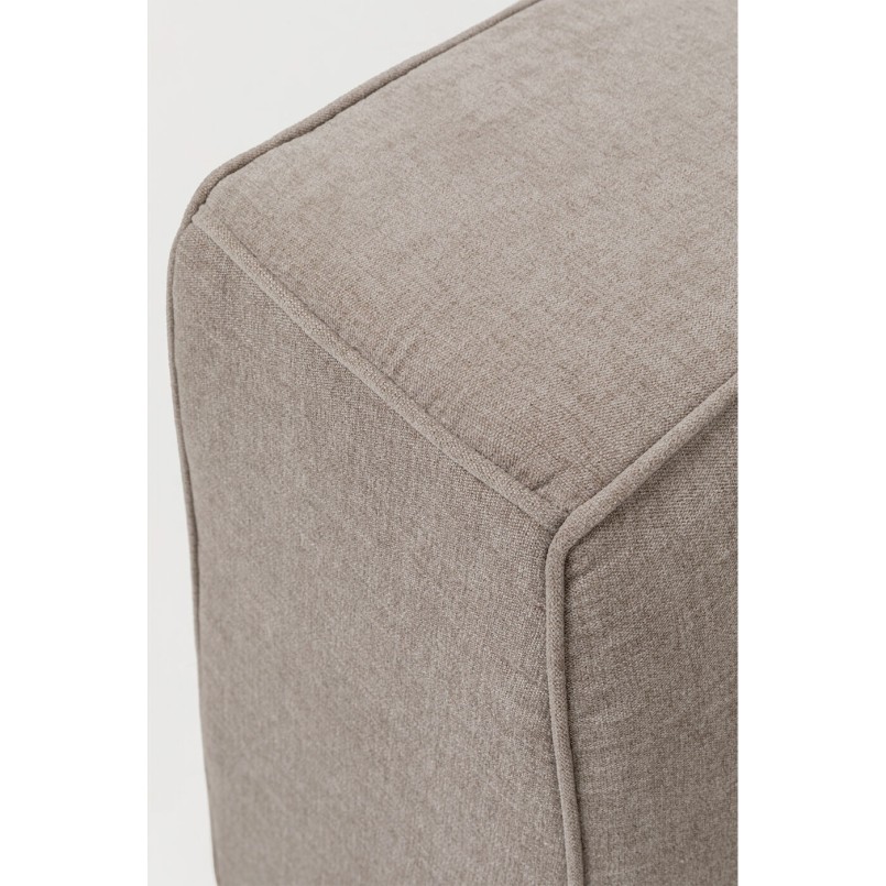 Canapé Cubo 3-places taupe 220cm