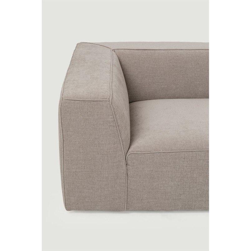 Canapé Cubo 3-places taupe 220cm