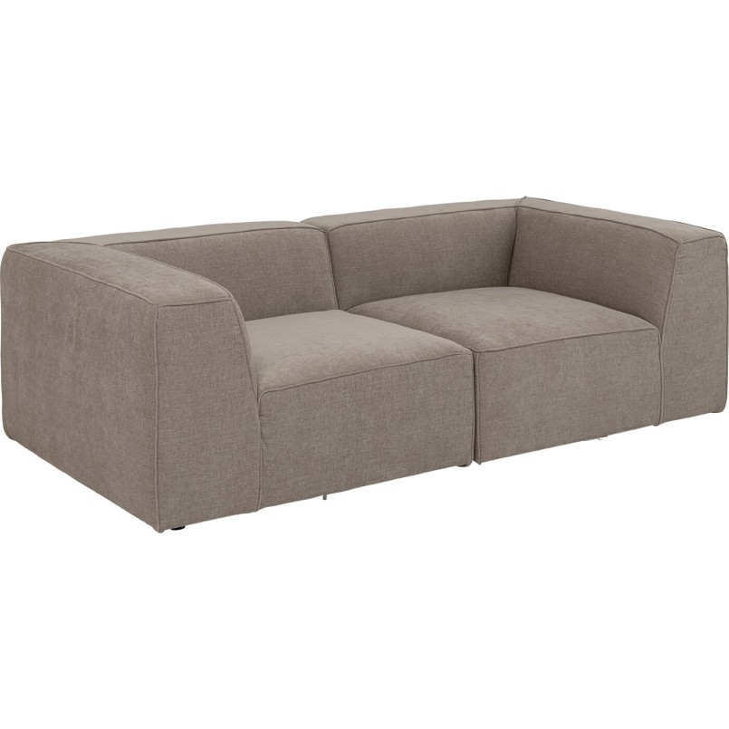 Canapé Cubo 3-places taupe 220cm