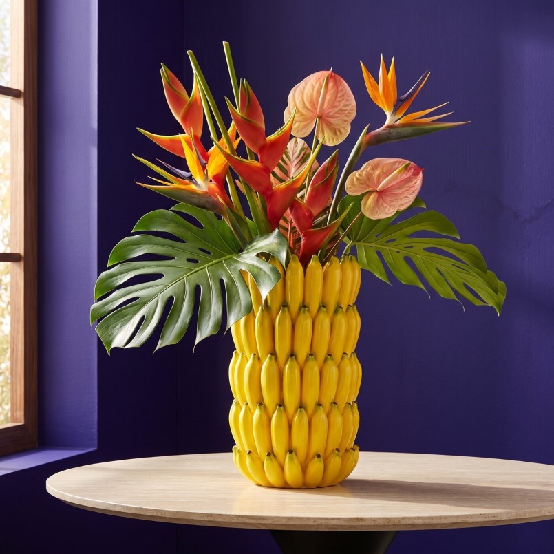 Vase Banana 56cm