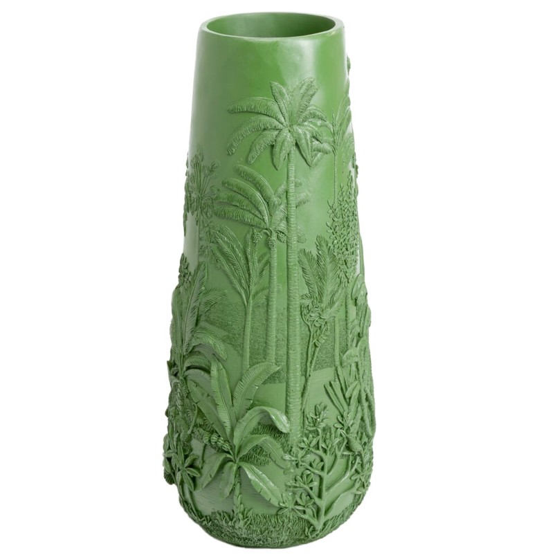 Vaas met jungle-reliëf - Tropical - Kare Design