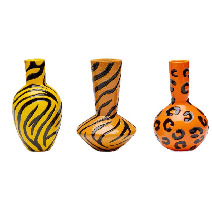 Vase Wild Life (3/set) Kare Design