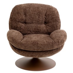 Bruine draaistoel - Cosy - Kare Design