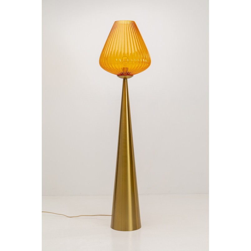 Vloerlamp Genie 150cm oranje Kare Design