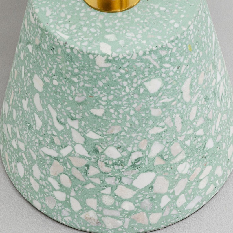 Groene terrazzo bijzettafel - Amore - Kare Design