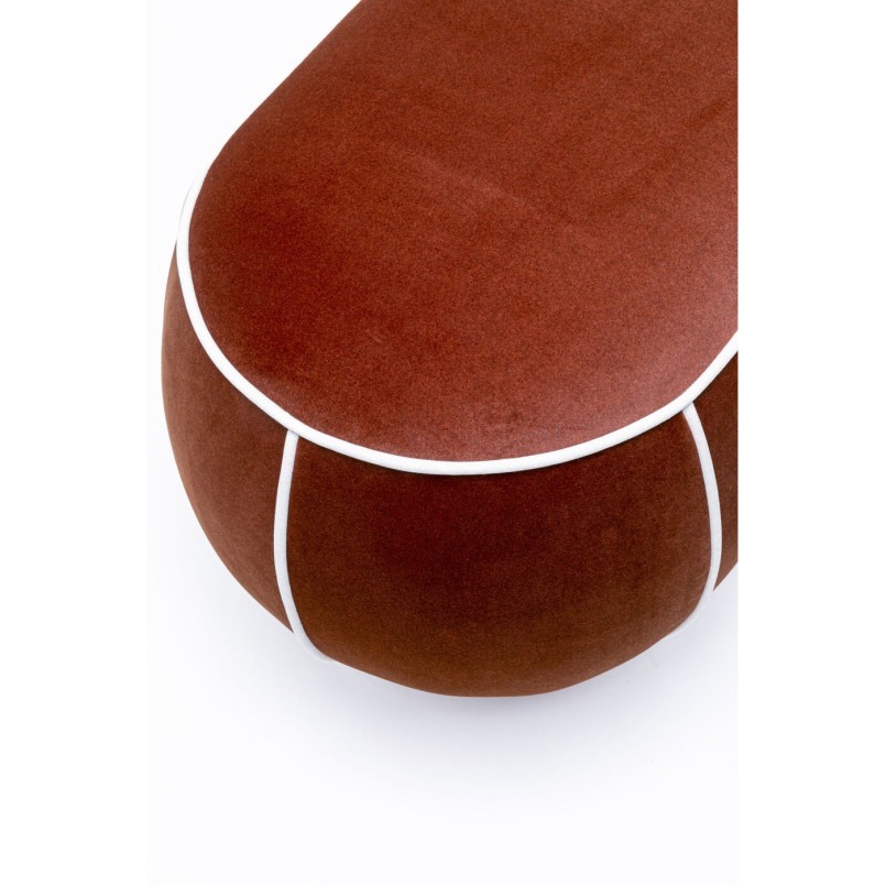 Banquette Phoebe marron 121cm