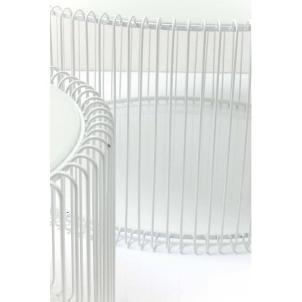 Salontafel Wire Wit (2/Set) Kare Design