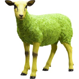 Deco Figurine Sheep Colore Green Kare Design