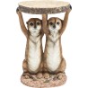 Side Table Animal Meerkat Sisters Ø33cm Kare Design
