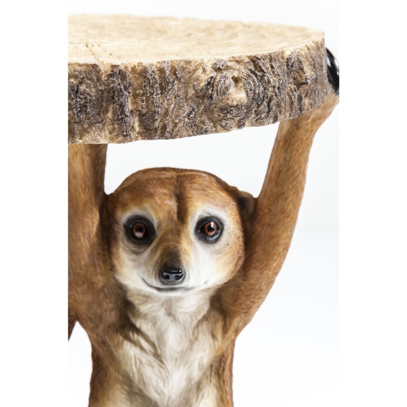 Side Table Animal Meerkat Sisters Ø33cm Kare Design
