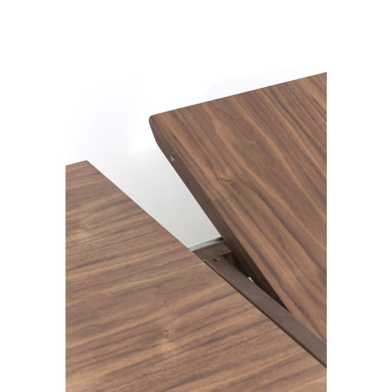 Table à rallonges Benvenuto noyer Kare Design