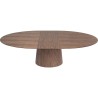Table à rallonges Benvenuto noyer Kare Design