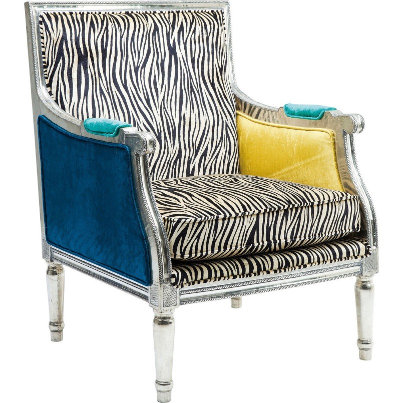Armchair Regency Zebra Kare Design