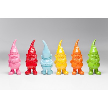 Deco gnome multicolor (6/Set) Kare Design Deco gnome multicolor (6/Set) Kare Design