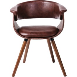 Chair with Armrest Nougat Kare Design