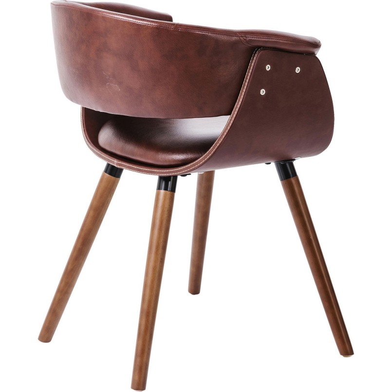 Chair with Armrest Nougat Kare Design