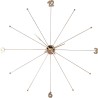 Horloge Umbrella Or rose Kare Design