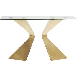 Console Gloria doré Kare Design