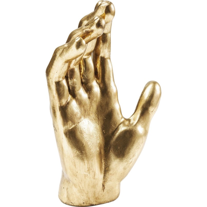 Deco Object Mano Gold Kare Design