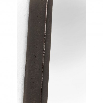 Spiegel Clip 177x32cm zwart Kare Design