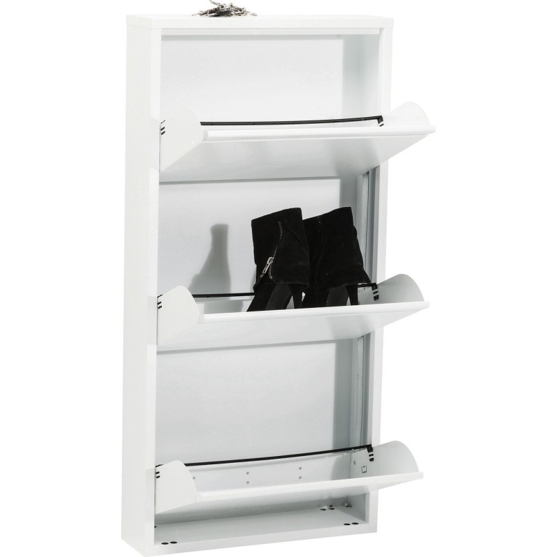 Shoe Container Caruso 3 white Kare Design