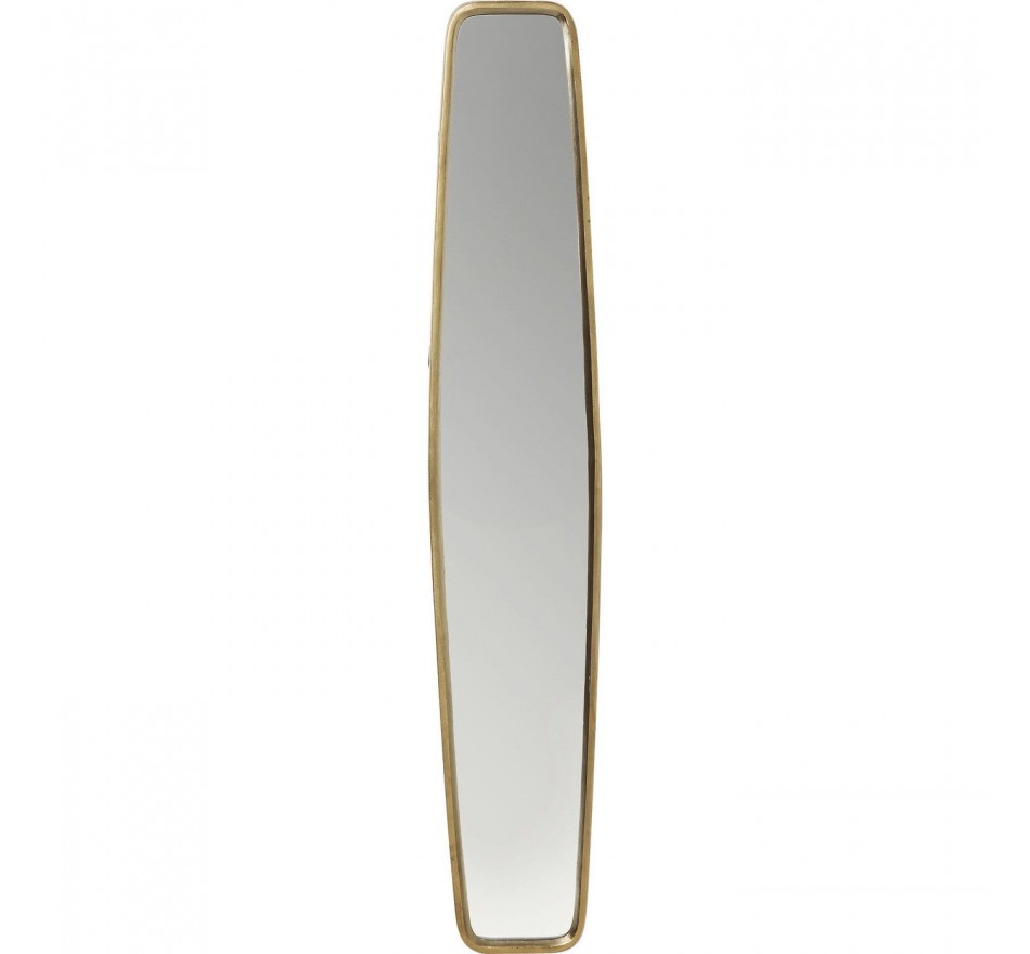 Spiegel Clip 177x32cm messing Kare Design Spiegel Clip 177x32cm messing Kare Design