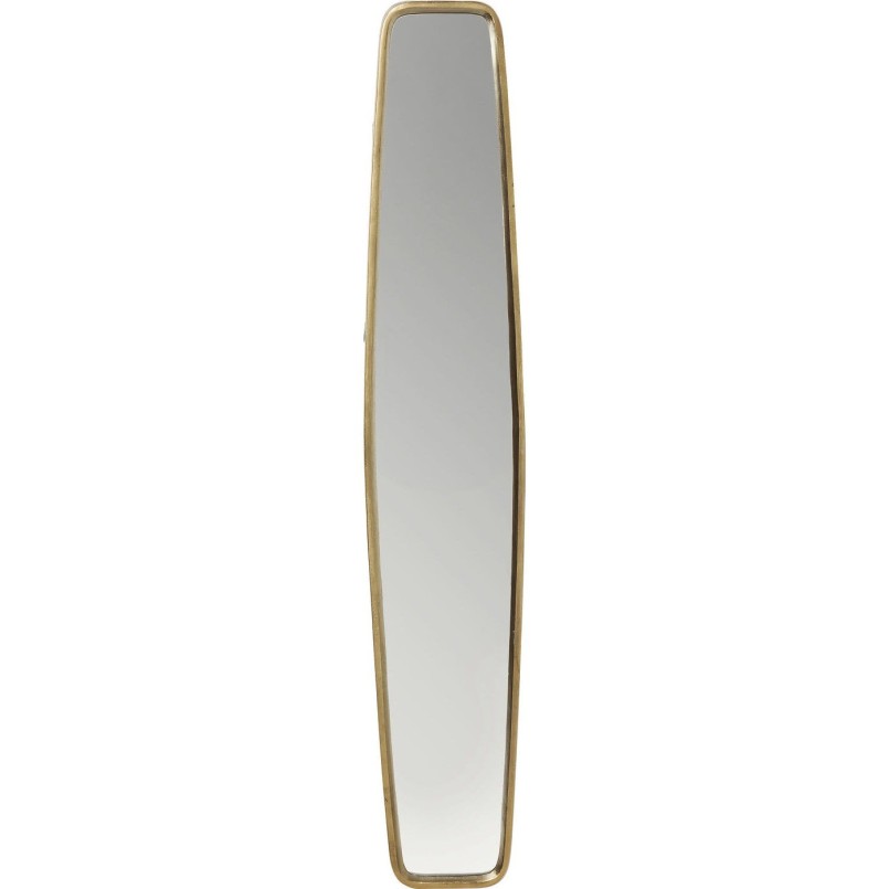 Miroir Clip Brass 177x32cm Kare Design
