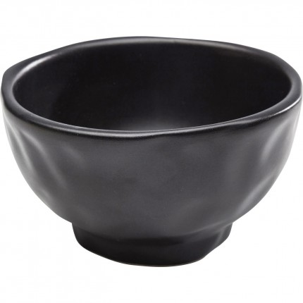 Bowl Organic Ø15cm black (4/Set) Kare Design