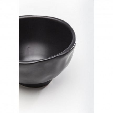 Bowl Organic Ø15cm black (4/Set) Kare Design