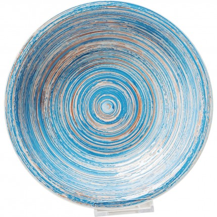 Soepborden Swirl Ø21cm blauw (4/Set) Kare Design