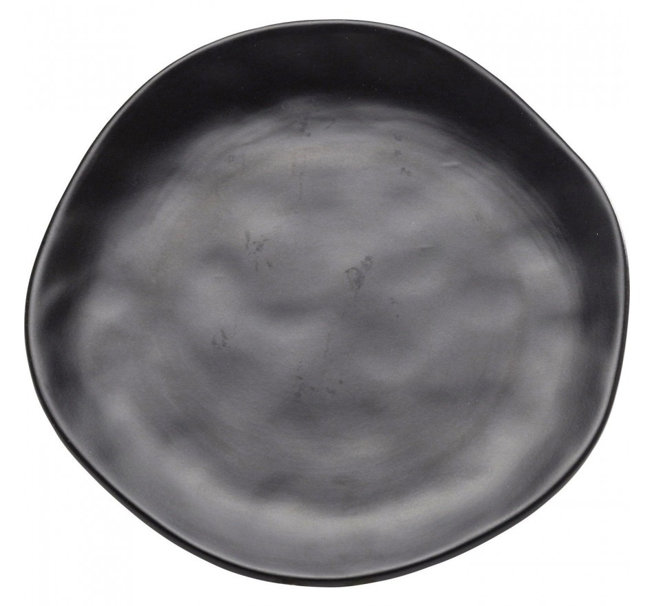 Borden Organic Ø26cm zwart (6/set) Kare Design Borden Organic Ø26cm zwart (6/set) Kare Design