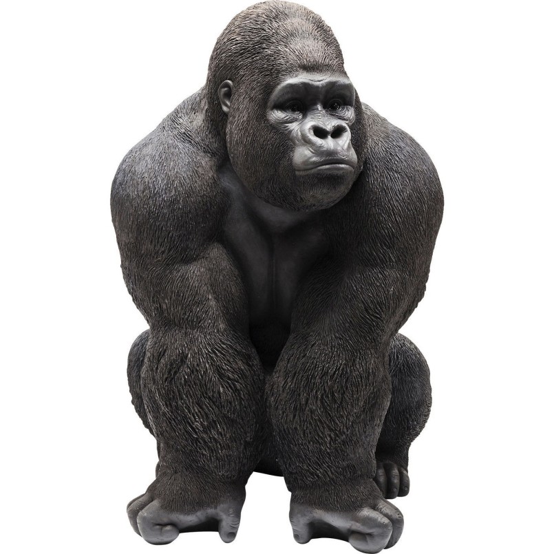 Deco Figurine Monkey Gorilla Front XXL Kare Design