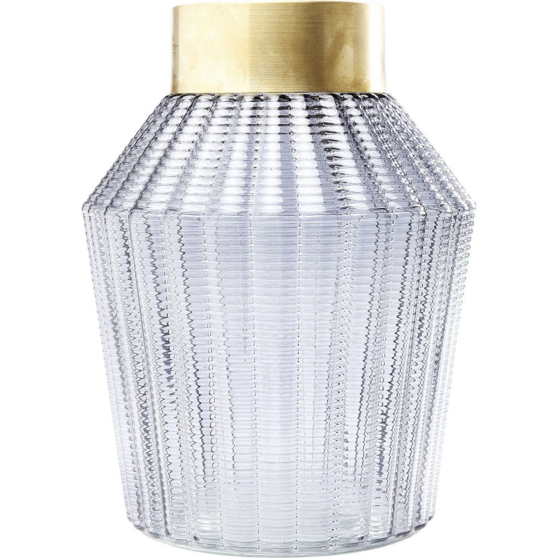 Vase Barfly gris 30cm Kare Design