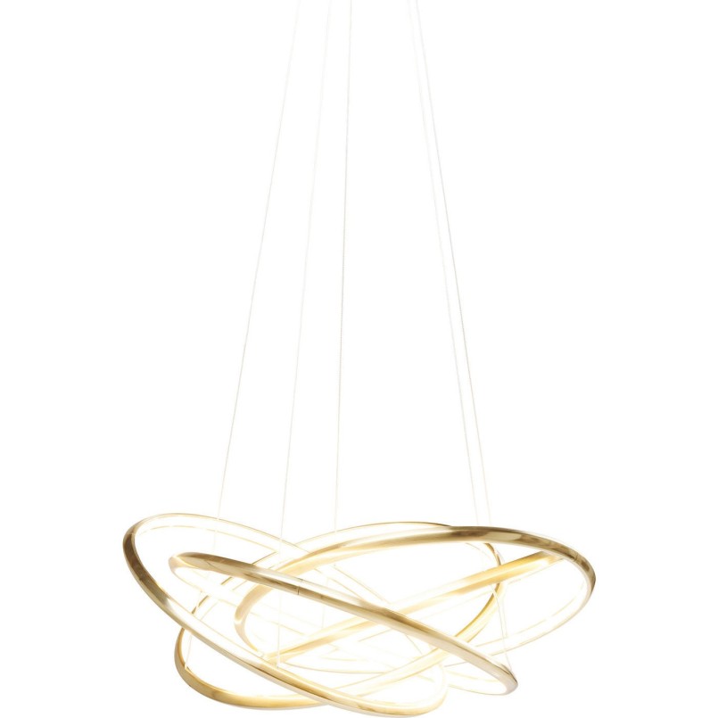 Pendant Lamp Saturn LED Gold Big Kare Design