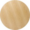 Plateau de table Invitation rond chêne Ø120cm