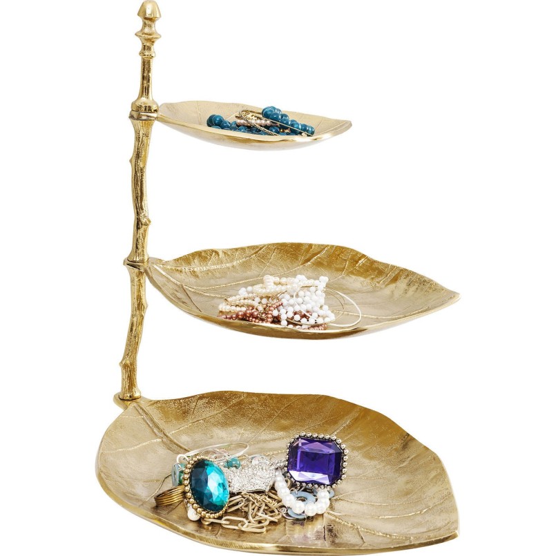 Deco Etagere Leaf Gold Kare Design
