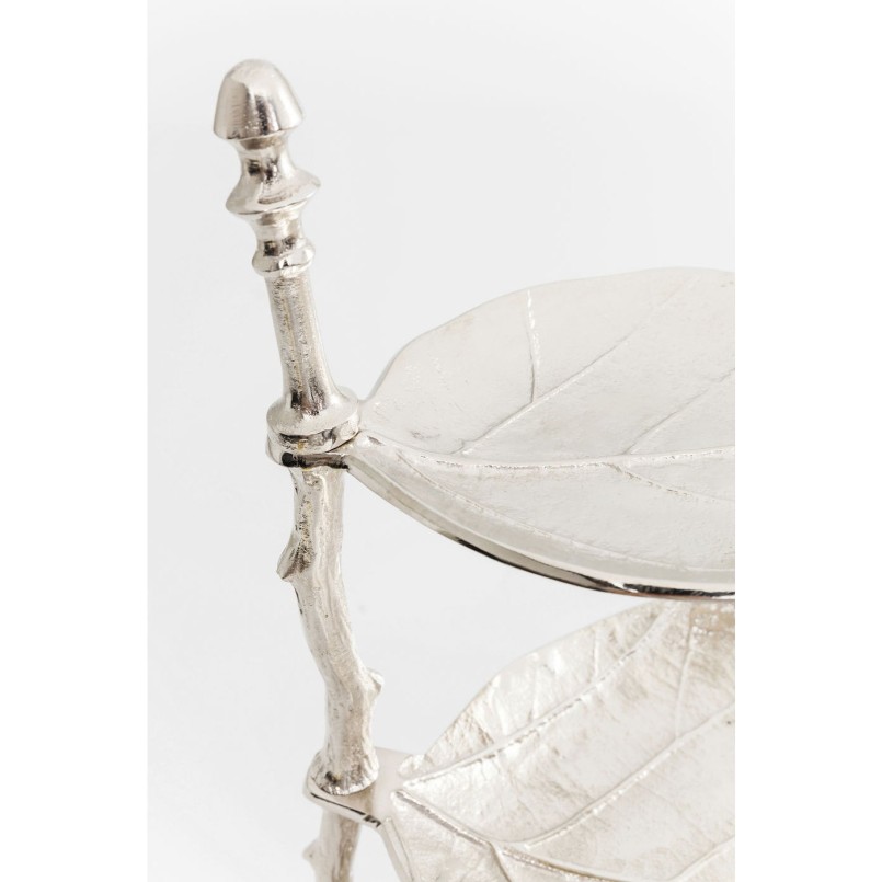 Deco Etagere Leaf Silver Kare Design