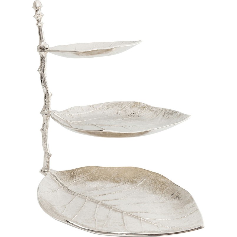 Deco Etagere Leaf Silver Kare Design