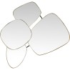 Miroir Shapes 130x105cm Kare Design