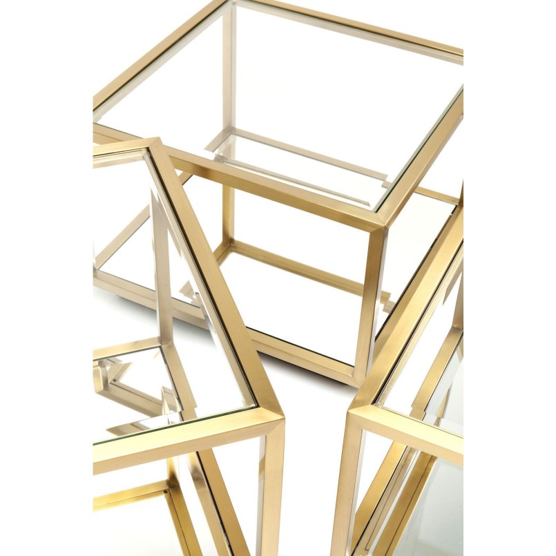 Coffee Table Luigi Gold (4/Set) Kare Design