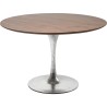 Table Invitation noyer & zinc 120cm Kare Design